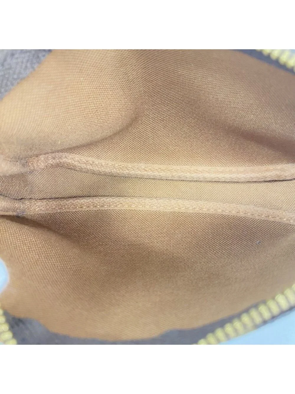 Louis Vuitton Pouch Monogram Mini Pochette Brown